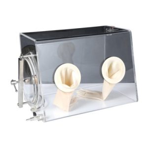 caixa de luvas acrílica