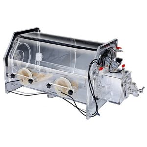 caixa de luvas acrílica