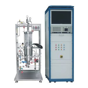 fermentador de vidro com transporte aéreo